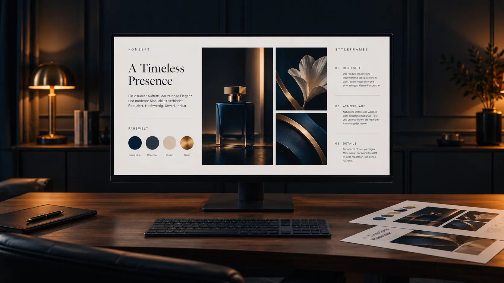 Concept and styleframes development