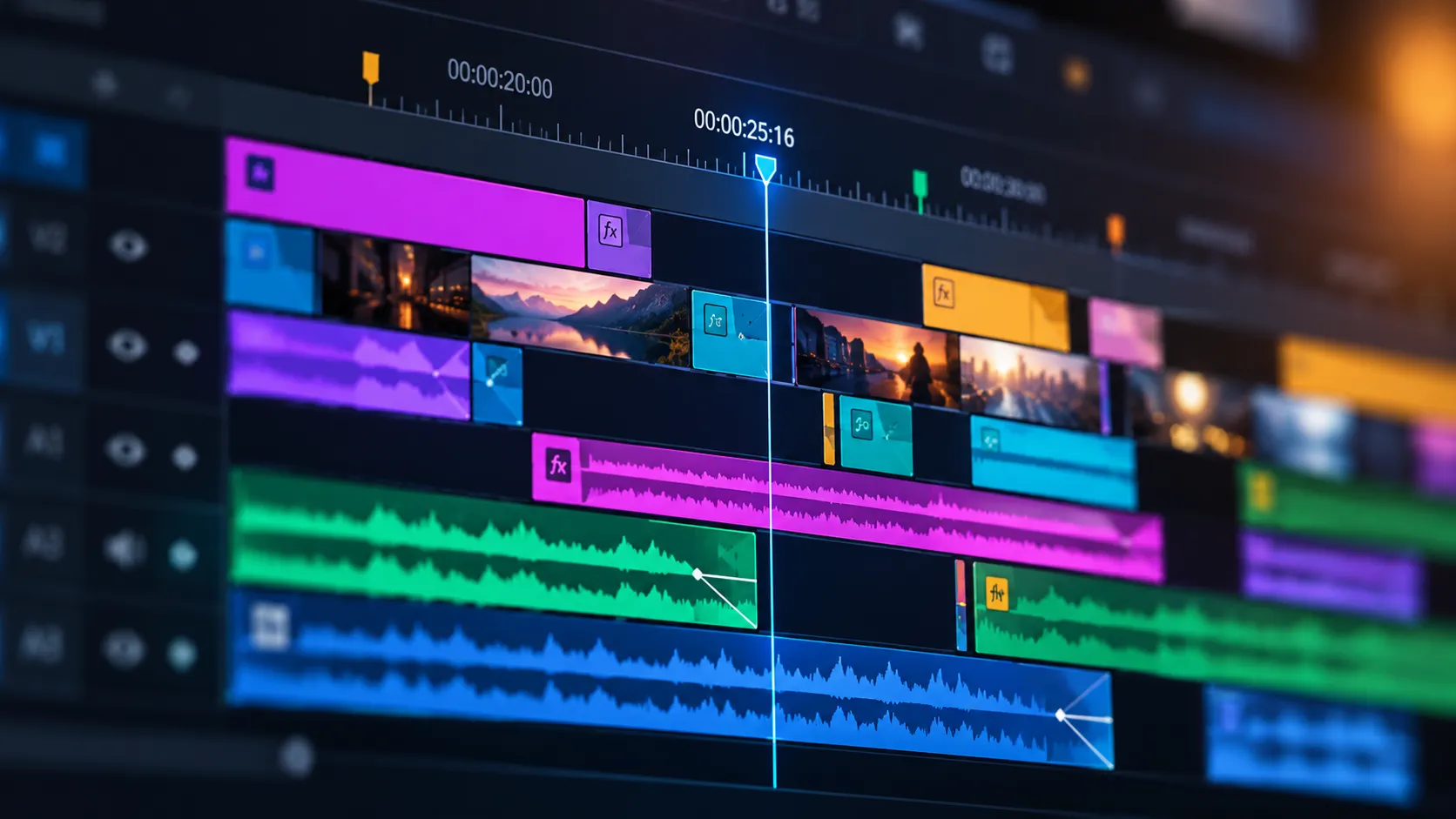 AI-assisted visual production